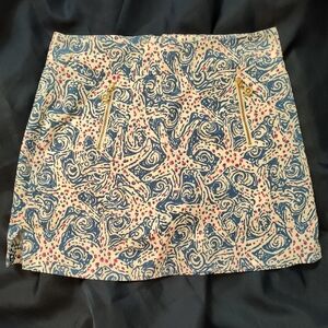 Lily Pulitzer skirt/skort nautical